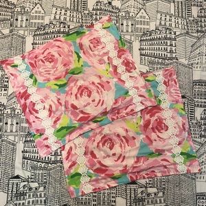 Lilly Pulitzer First Impression Pillow Shams 🌸